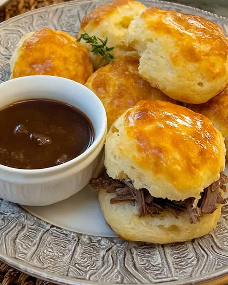 Irresistible French Dip Biscuits - detail 1