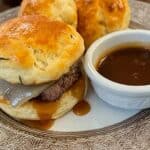 Irresistible French Dip Biscuits