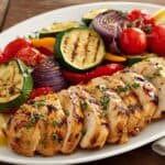 Lemon Herb Chicken with Fresh Vegetables