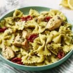 Light Pesto Pasta with Chicken