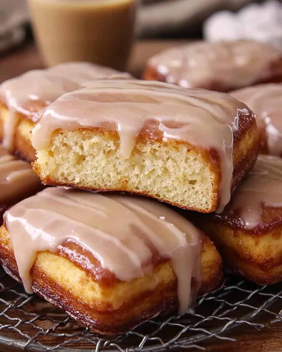 Maple Donut Bars - detail 1