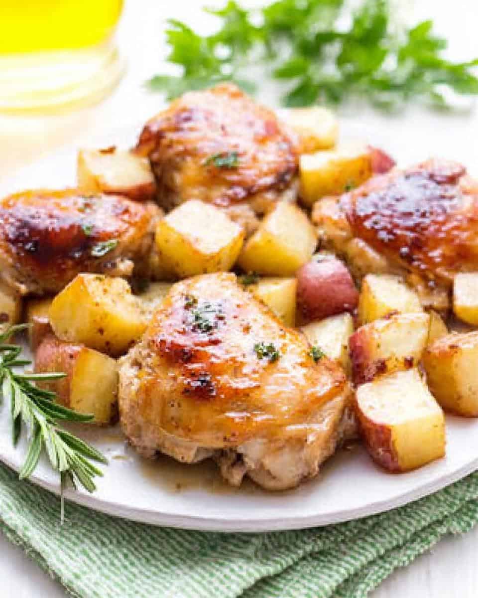 One-Pan Lemon Balsamic Chicken & Potatoes - detail 1