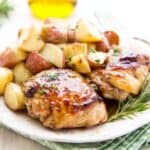 One-Pan Lemon Balsamic Chicken & Potatoes