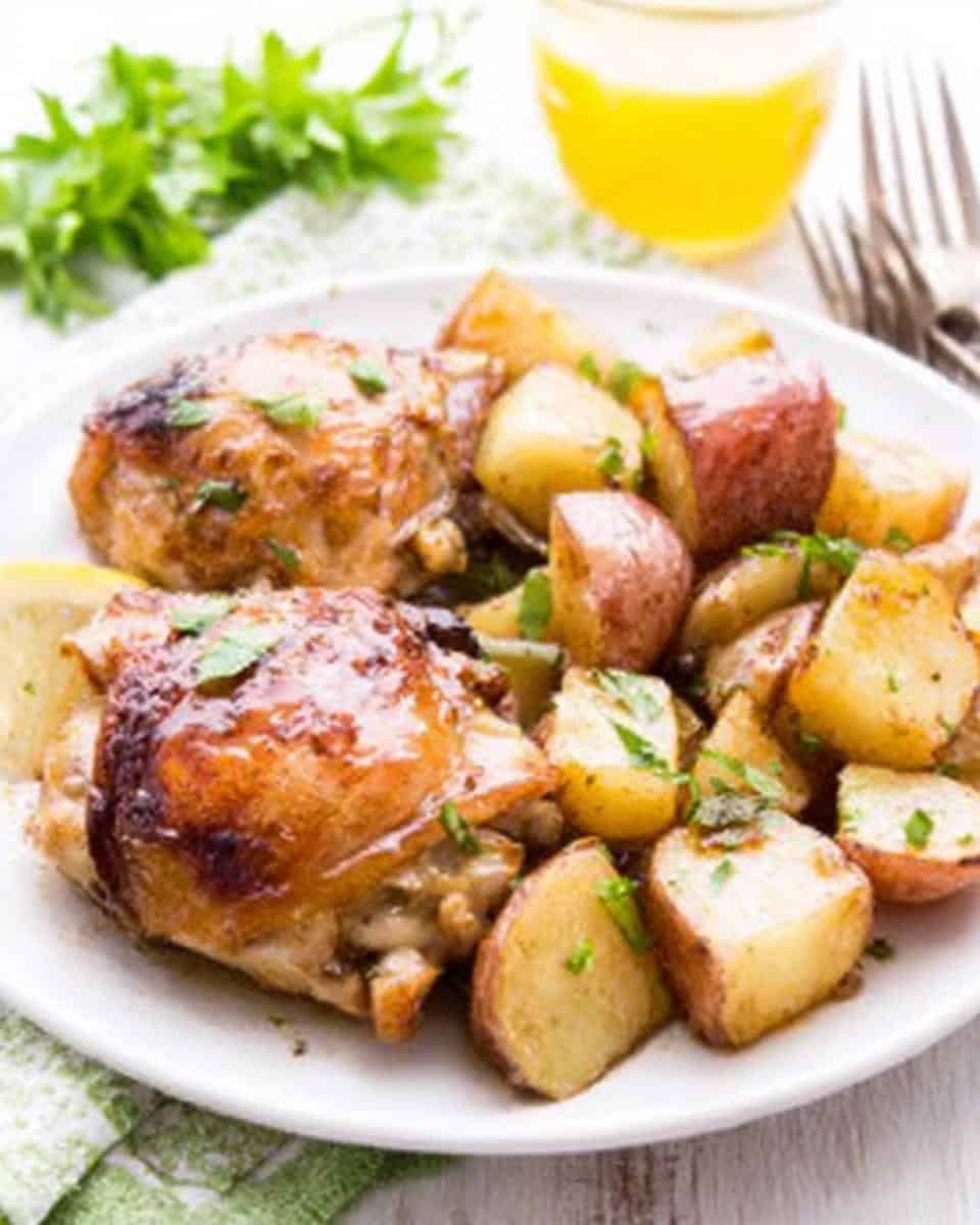 One-Pan Lemon Balsamic Chicken & Potatoes - detail 3