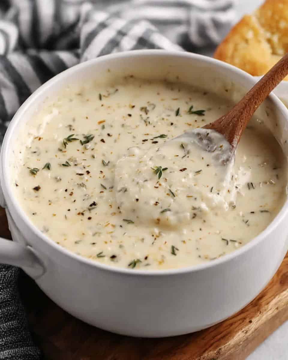 Rich and Creamy Garlic Parmesan Sauce - detail 1