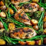 Sheet Pan Honey Dijon Chicken with Veggies