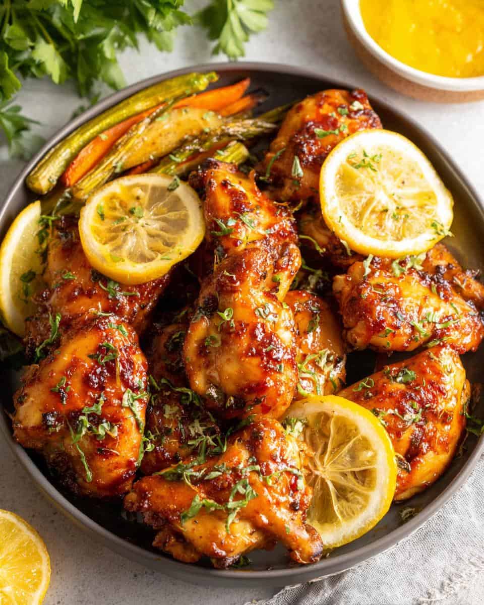 Sheet Pan Lemon Herb Chicken and Vegetables - detail 1