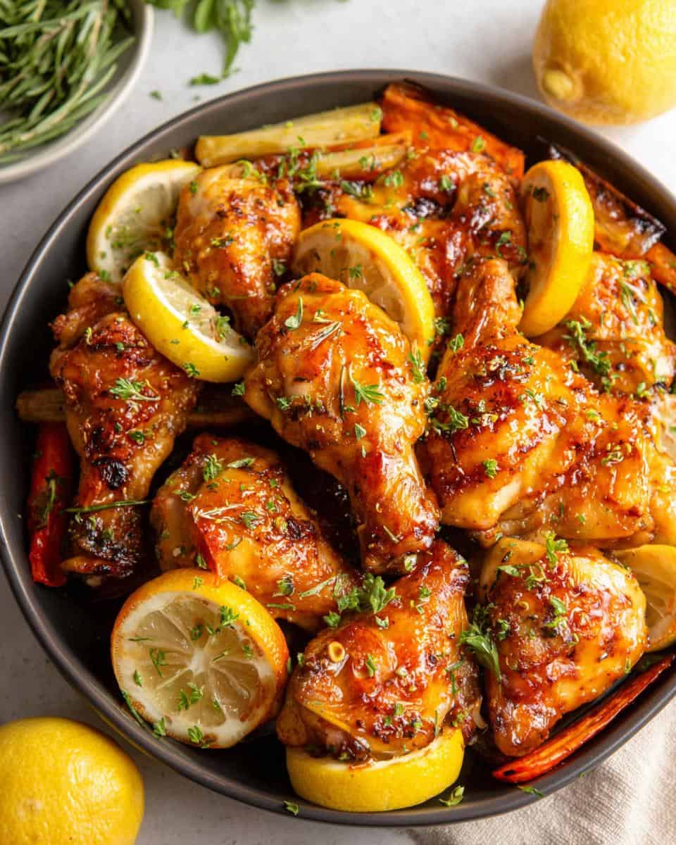 Sheet Pan Lemon Herb Chicken and Vegetables - detail 2