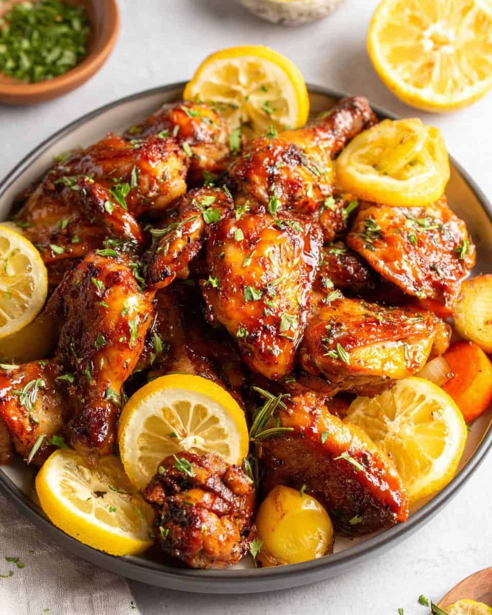 Sheet Pan Lemon Herb Chicken and Vegetables - detail 3